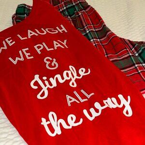 Jammies for  Families Christmas Flannel PJ Set plus size XXL NWOT